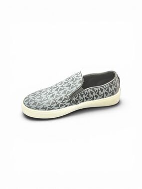 Michael Kors Gray Logo Pattern Slip-On Sneaker